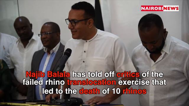 “GO TO HELL!” – Tourism CS Najib Balala tells Kenyans demanding his resignation