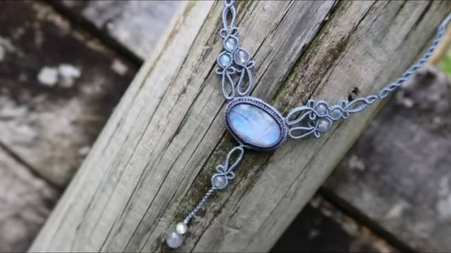 Macrame by Afeng： 2021-23｜Macrame Tutorial｜Macrame Necklace｜Boho style｜编绳｜DIY｜