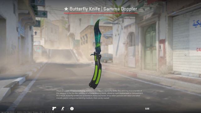 CS2 Updated BUTTERFLY KNIFE GAMMA DOPPLER PHASE 4