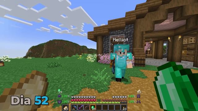 SOBREVIVI 100 DIAS COM SUPER MODS EM DUO NO MINECRAFT @helliiot  - O FILME
