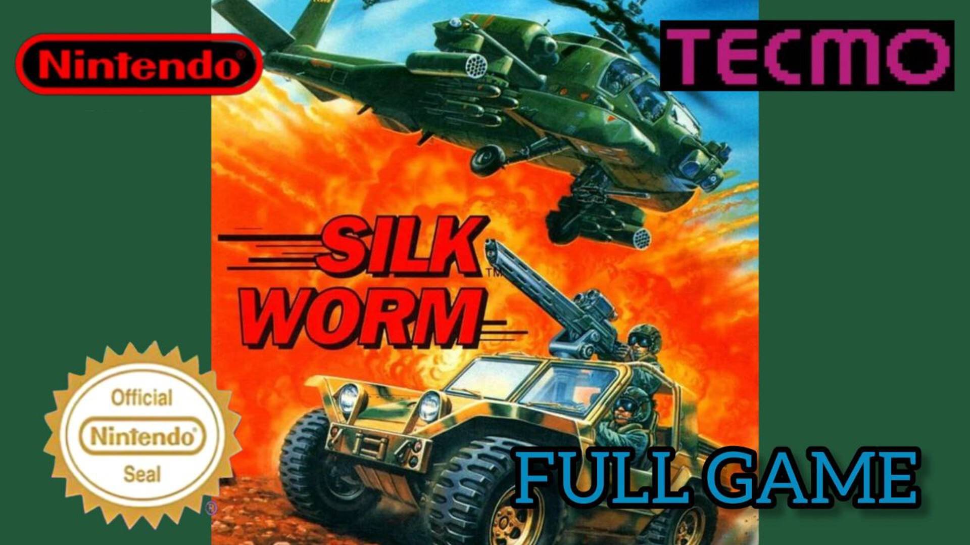 Silkworm | NES | Полное прохождение