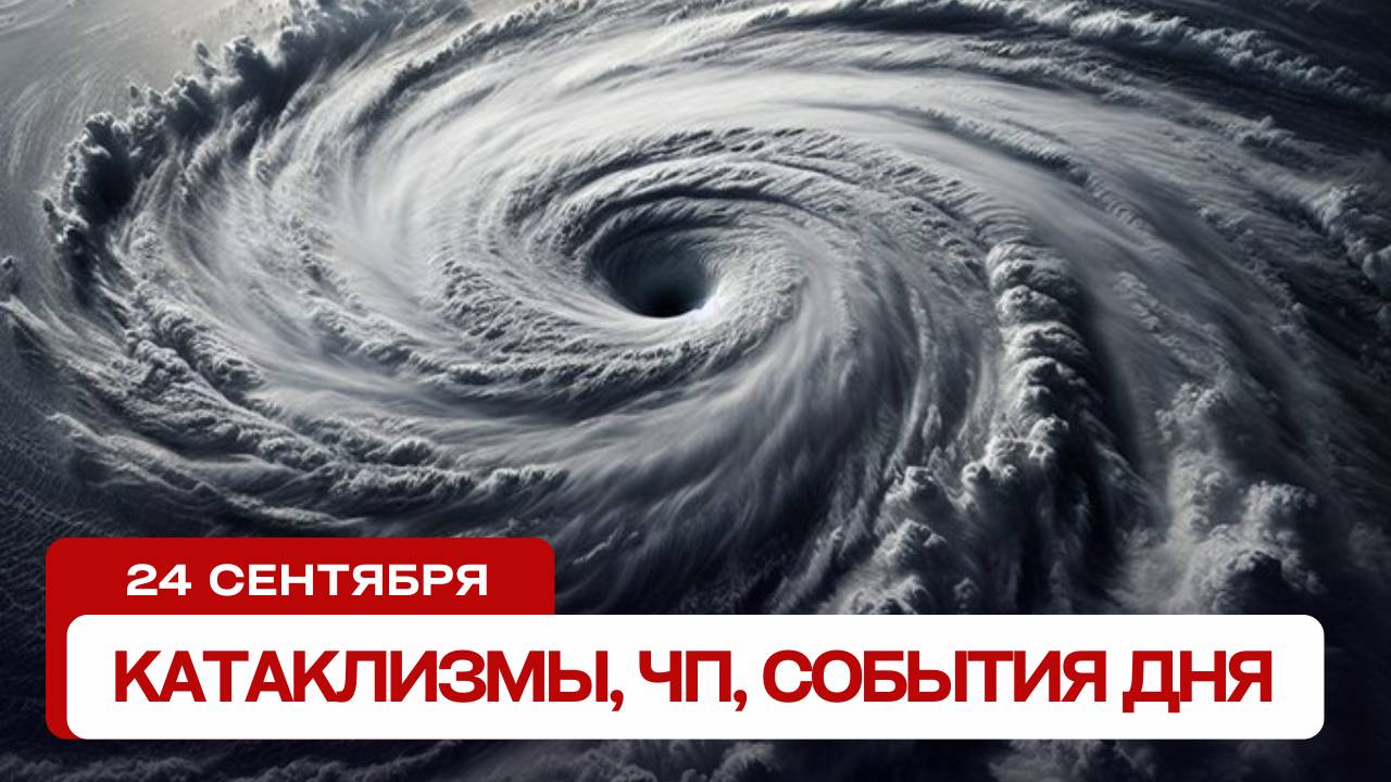 Катаклизмы за день 24.09.2024. Новости, ЧП, события дня