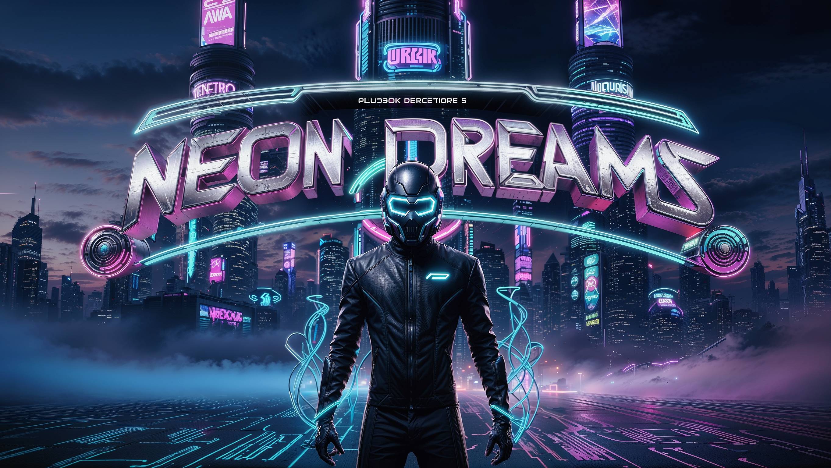 Граф(GJ) - Neon dreams (Udio.ai)