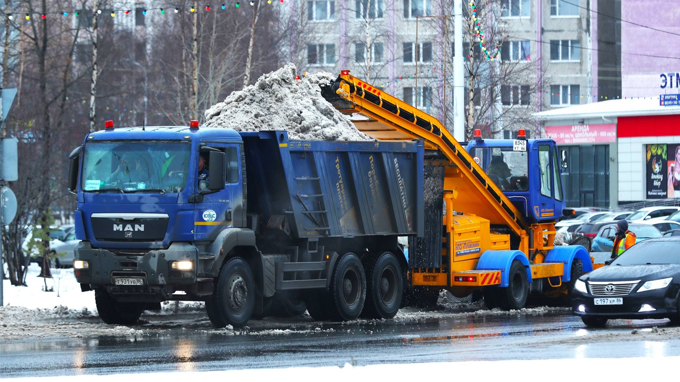 Зимой чистить дороги в Югре будут более 500 единиц техники