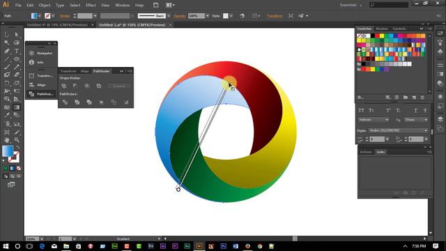 How to Create Logo in Adobe Illustrator cs6 | Professional Logo Design in Adobe Illustrator cc