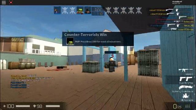 ИГРАЮ В CS GO B РОБЛОКСЕ