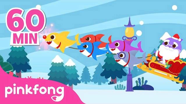 Christmas Shark Doo Doo Doo 🎄 | Christmas Kids Songs Compilation | Pinkfong Baby Shark