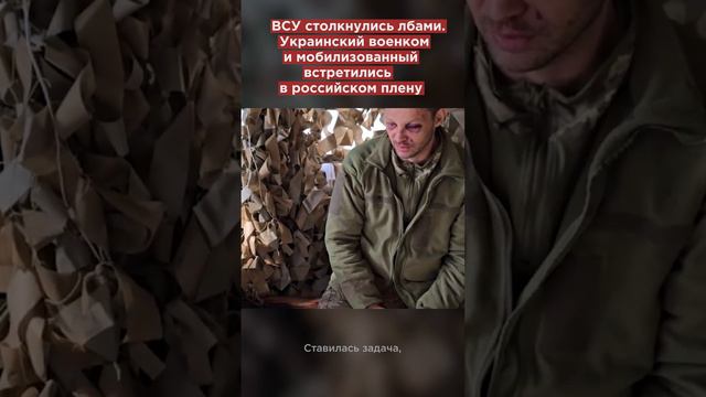 ВСУ столкнулись лбами. Украинский военком и мобилизованный встретились в российском плену