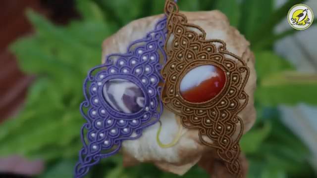 Macrame by Afeng： 2021-36｜Macrame Tutorial｜Macrame Bracelet ｜Osteospermum ｜编绳｜DIY｜