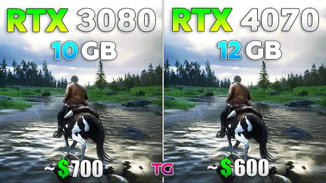 RTX 4070 vs RTX 3080 - Test in 10 Games