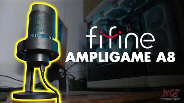 тест fifine AMPLIGAME A8