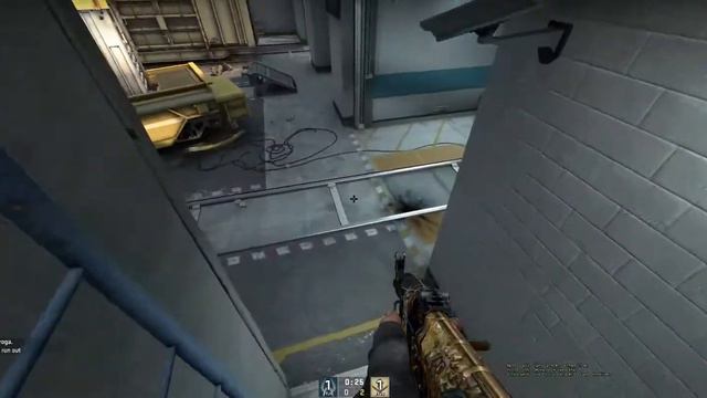 1 VS 3 Train clutch! ▏#csgo #clutch