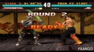 YOSHIMITSU VS JIN. Tekken 3 #trending