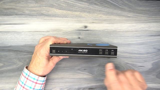 UHD-201MV | 4X1 HDMI Multi-viewer - Two devices on The Same Screen!