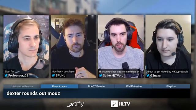 HLTV Confirmed: dexter rounds out mouz S5.E27