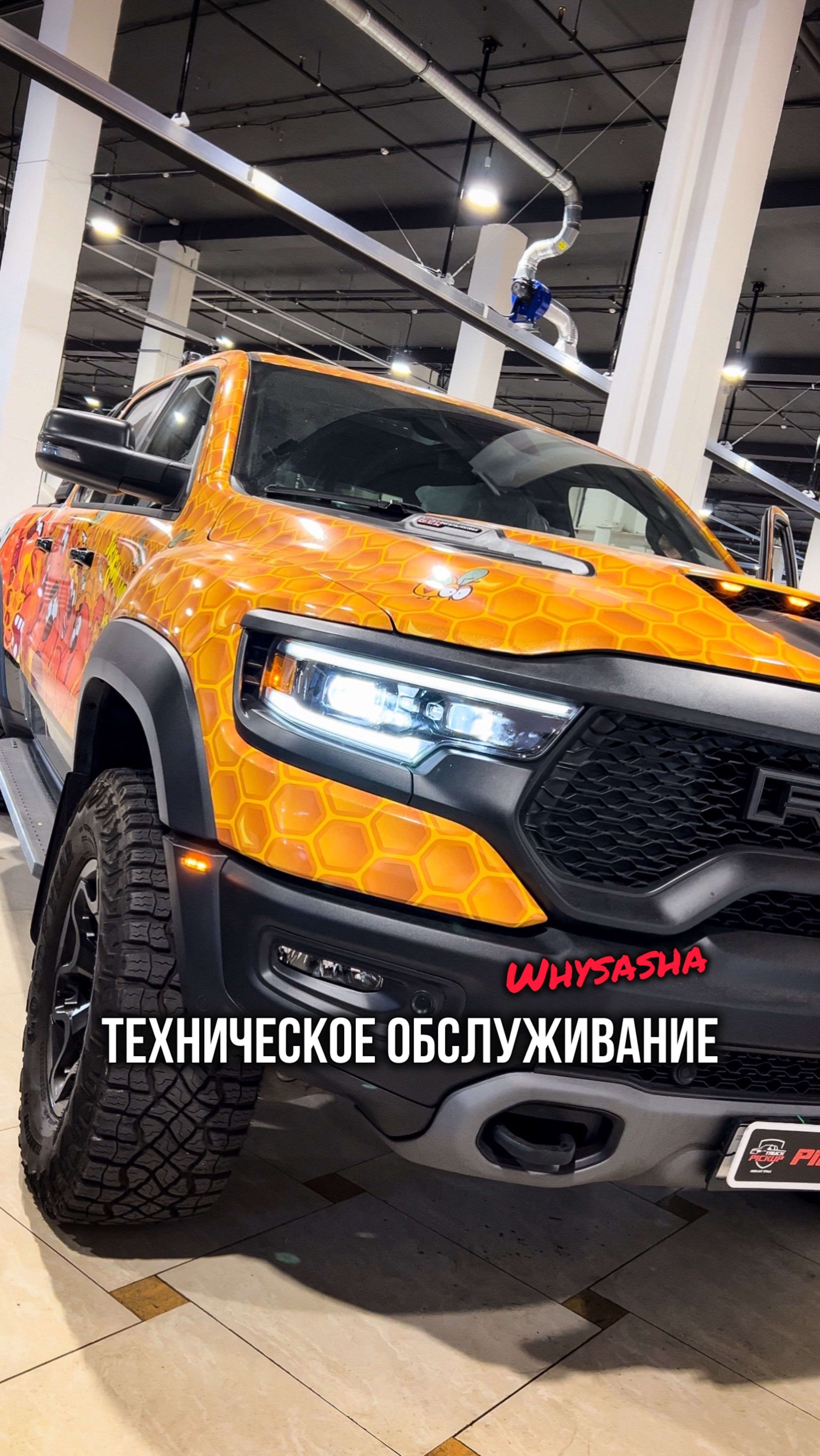 Техническое обслуживание яркого RAM TRX