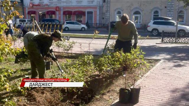 Студенты озеленяют Улан-Удэ