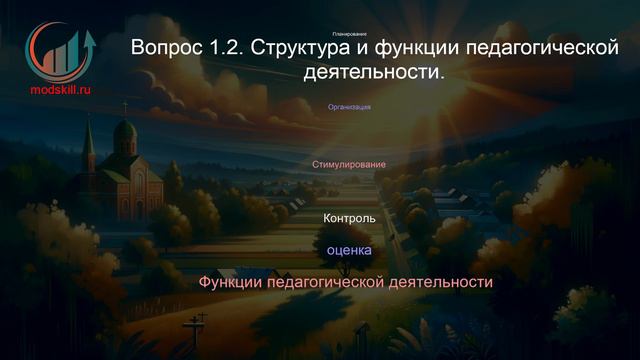 Педагогическое образование: учитель географии в соответствии с ФГОС. Профпереподготовка. Лекция.