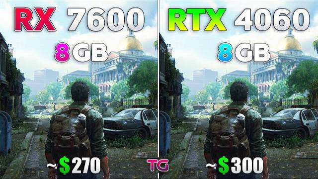 RTX 4060 vs RX 7600 - Test in 10 Games