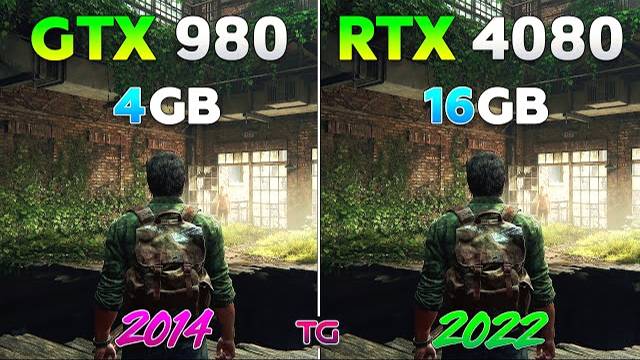 GTX 980 vs RTX 4080 - 8 Years Difference