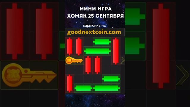 Мини игра хомяк 25 сентября. Получи кристалл.