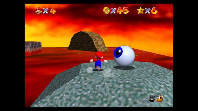 SM64 but it gets 5% faster every coin - 100 Coins Lethal Lava Land