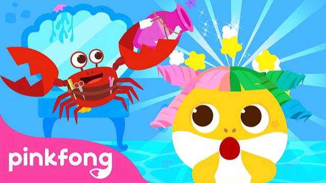 Baby Shark's First Beauty Salon ✂️ | Sing Along with Baby Shark | Pinkfong Songs