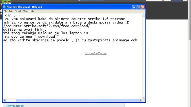 Kako skinuti cs 1.6 warzone . ( how to download cs 1.6 warzone )