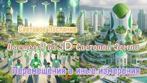 Послание от Высшего Я из 5D Световой Земли | Перемещения в иные измерения