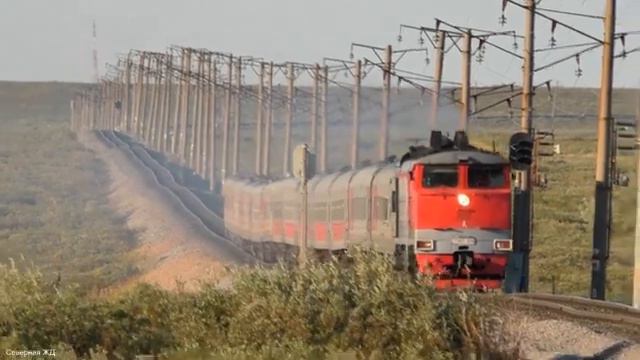 Last Train North(Последний поезд Север) - TrackTribe.2ТЭ10УТ-0099 со скорым №41М Воркута - Москва.