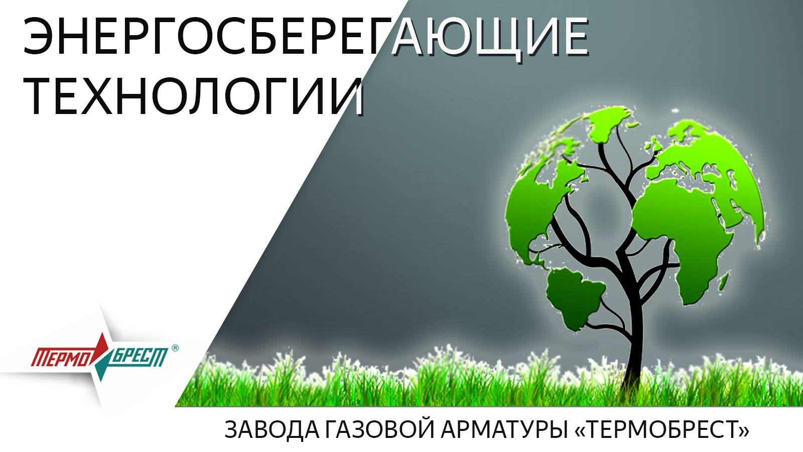 Энергосберегающие технологии завода газовой арматуры "ТЕРМОБРЕСТ"