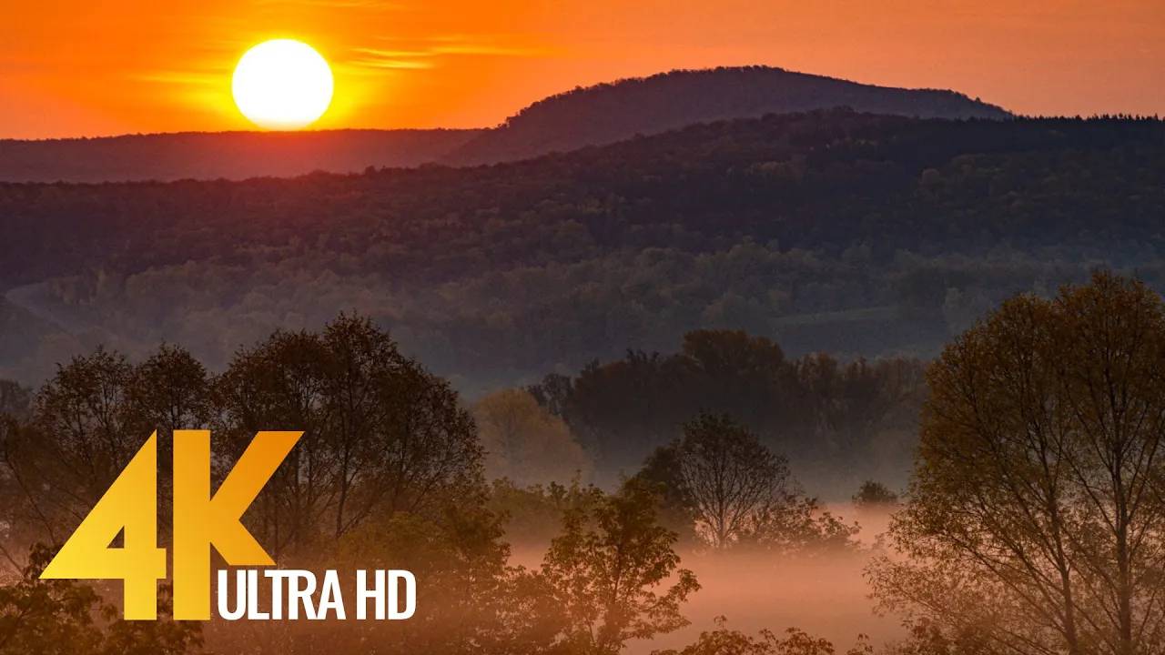 4K Autumn Gold and Winter Silver - Cinematic Film with Music and Nature Sounds - South Ural, Russia