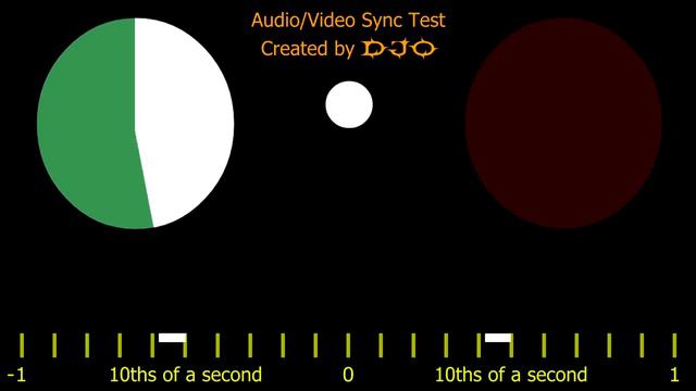 Audio Video Sync Test