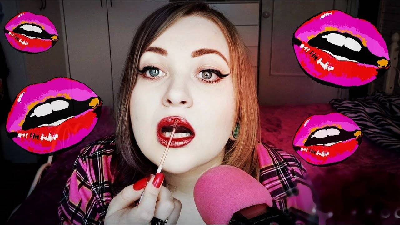 АСМР НАКРАСИМ ГУБКИ 💄 Моя Коллекция БЛЕСКОВ И ПОМАД