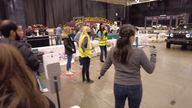 Auto Show Cleveland Ohio IX Center Walk Though