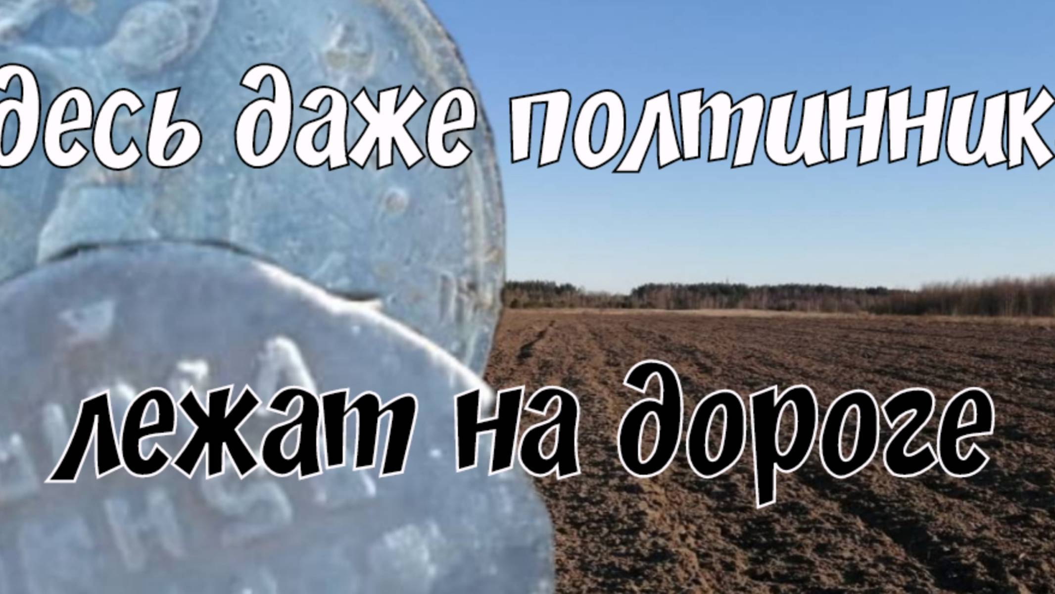 ЗДЕСЬ ДАЖЕ ПОЛТИННИКИ ЛЕЖАТ НА ДОРОГЕ. ПОИСК МОНЕТ И СТАРИНЫ С ЭКВИНОКС 800.