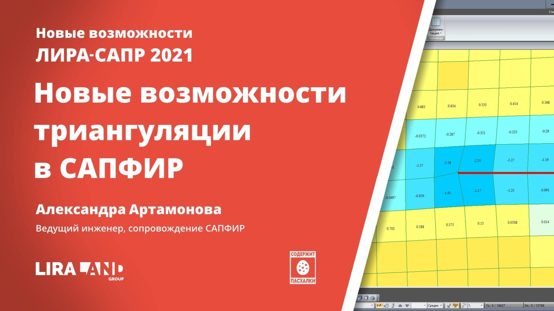 Триангуляция в САПФИР 2021