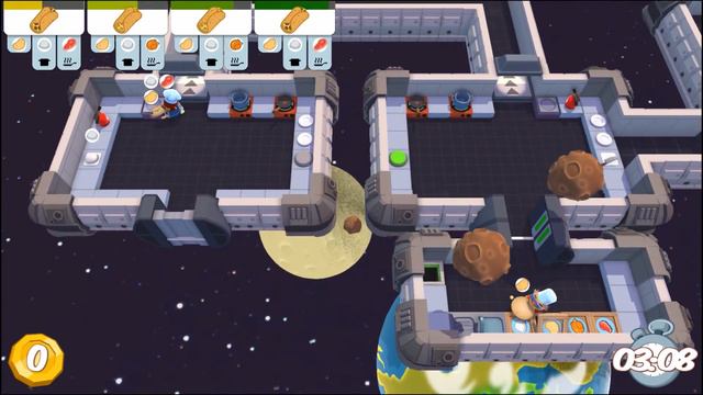 Overcooked PART 6 IN SPACE NO ONE CAN HEAR YOU COOK!!