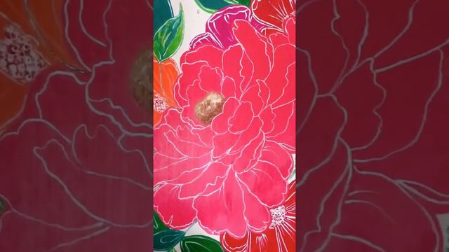Завершила #дизайн своей стены на кухне ♥️ Теперь, работаю или кофе пью: смотрю и радуюсь