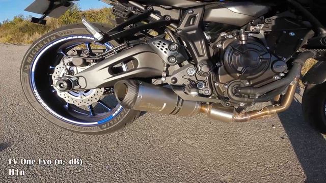 Yamaha MT07 XSR700 Выхлопная система LeoVince LV One Evo