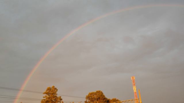 🌈 радуга в Левашово коромыслом.