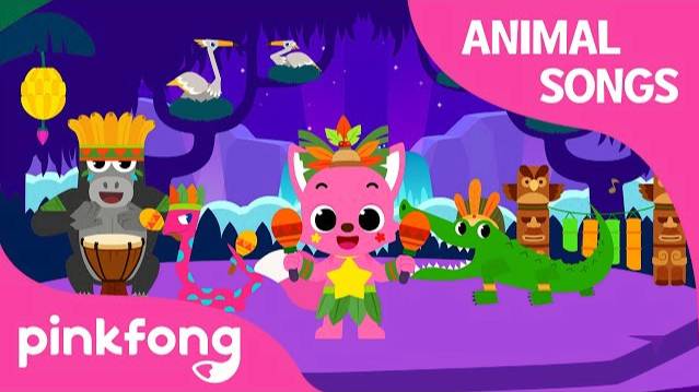 Jungle Music Festival | Animal Songs | Learn Animals | Pinkfong Songs for Children