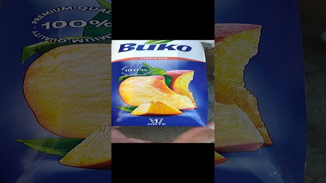 Сок Buko персик булочки мукбанг