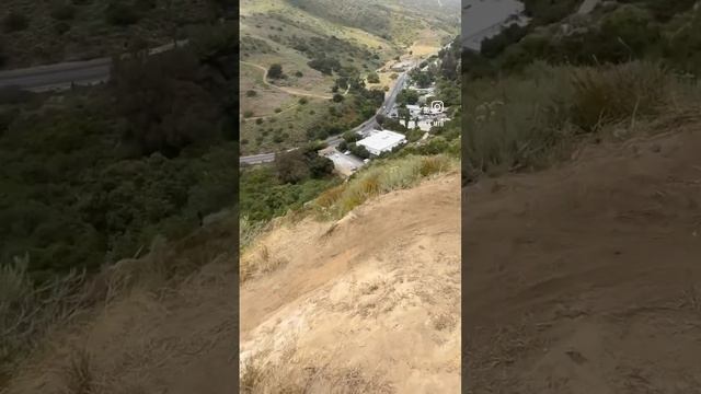 Dying in Laguna Beach 😱😰 #mtbfail #downhill #lagunabeach