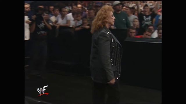 Jeff Jarrett Attacks The Fabulous Moolah & Mae Young