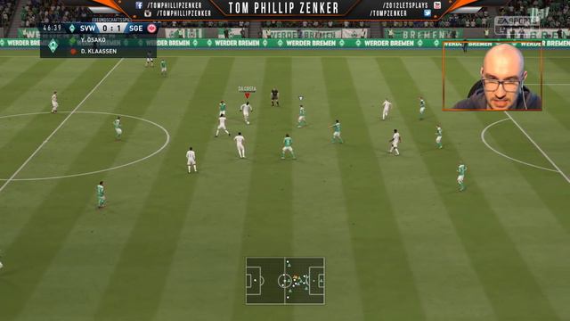 ⚽ FIFA 19 Bundesliga SV Werder Bremen : Eintracht Frankfurt 🏆 Gameplay Deutsch Livestream