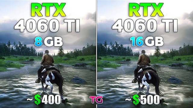 RTX 4060 Ti 8GB vs RTX 4060 Ti 16GB - Test in 10 Games