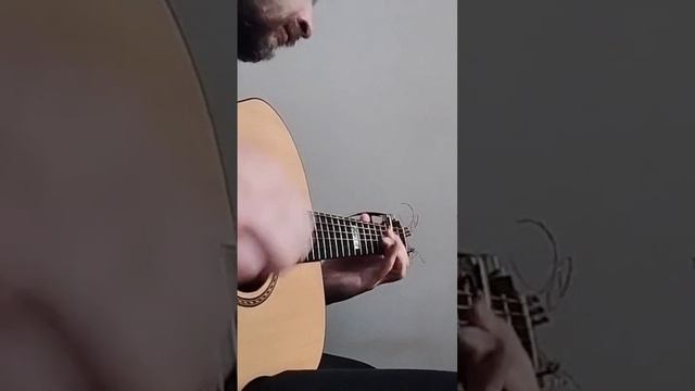 Фрагмент пьесы для гитары - Guitar piece fragment