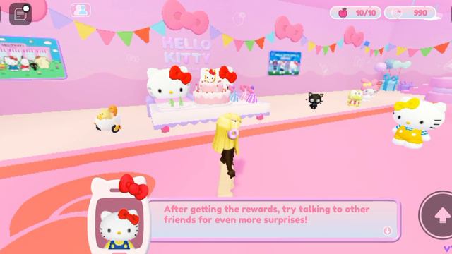 прохожу музей хеллоу Китти. игра My helloy kitti cafe.