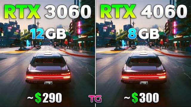 RTX 4060 vs RTX 3060 - Test in 10 Games